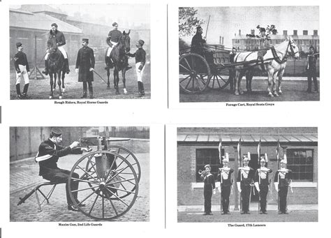 British Army Cavalry Regiments Postcard Set 6 Postcards Etsy