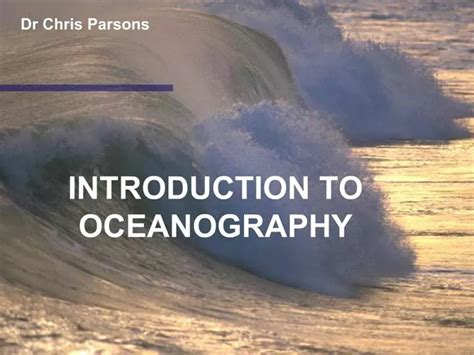 Ppt Oceanography Powerpoint Presentation Free Download Id1197631