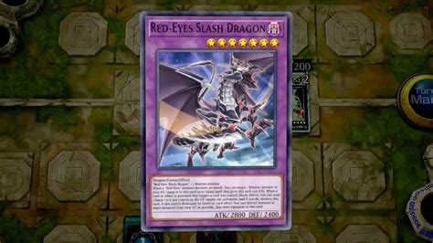 Yu Gi Oh Master Duel Red Eyes Black Dragon Archetype Card Review Red Eyes Slash Dragon