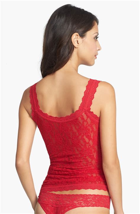 Hanky Panky Signature Lace Camisole In Red Lyst
