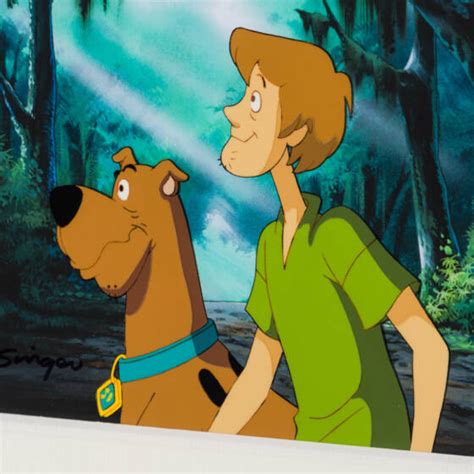 Scooby Doo And Shaggy 6 Opc Wopd Hanna Barbera Castle Fine Art