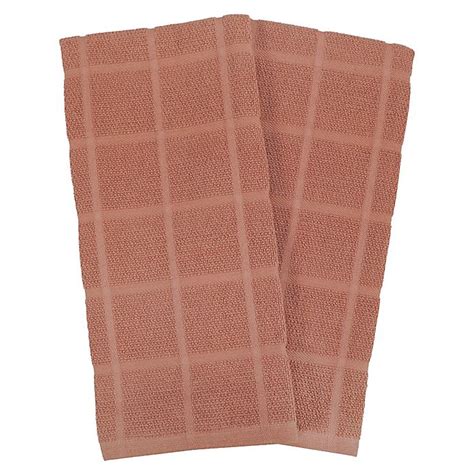 Our Table Everyday Solid Kitchen Towels Set Of 2 Bed Bath And