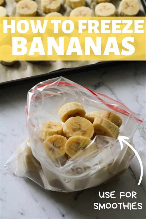 Learn How To Freeze Bananas For Smoothies Nice Cream Or Baking And Never Let Another Banana Go