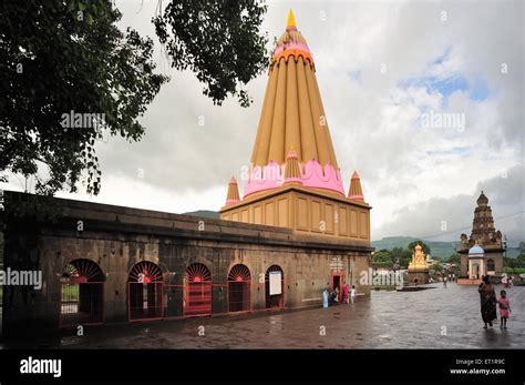 Dholya Ganpati Temple At Wai Satara Maharashtra India Asia Stock Photo
