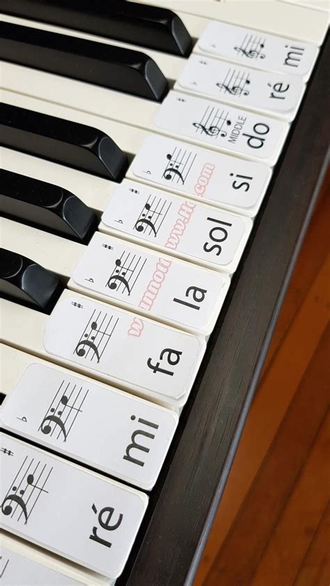 Solfège Learn Piano Labels DIGTAL DOWNLOAD Etsy Denmark Learn piano Solfege Piano