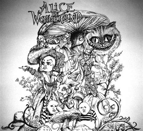 Some people really like illustrations, however. aliiiiice | Trippy coloring pages, Trippy coloring, Alice ...