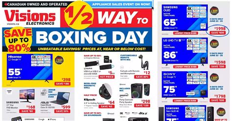 Visions Electronics Flyer Valid July 7 13 2023 Weekly Flyers Ontario