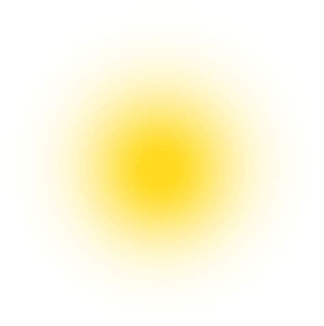 Yellow Transparent Background Light Effect Png