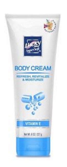 Lucky Super Soft Body Cream Vitamin E 8 Ounce For Sale Online Ebay