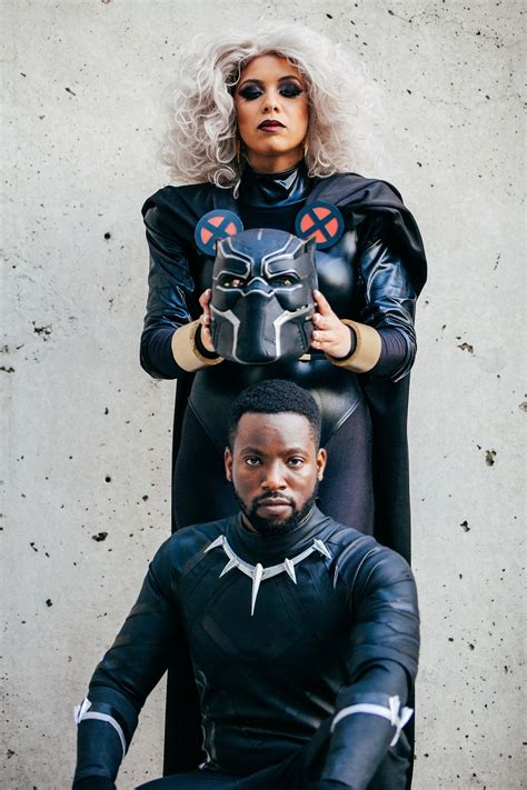 Storm X Black Panther Couples Cosplay Black Cosplayers Best Cosplay