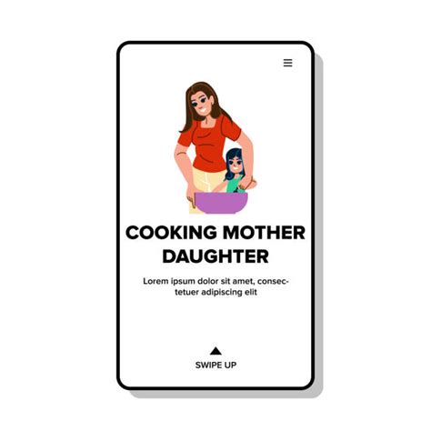 70 mother daughter baking flour stock illustrations royalty free vector graphics and clip art