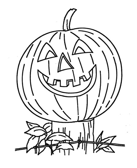 Spooky Halloween Coloring Pages - Coloring Home