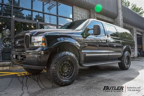 Ford Excursion With 18in Black Rhino Arsenal Wheels Ford Excursion