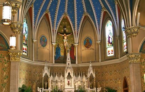 The Interior Of St Andrews Catholic Church In Roanoke Va Favorite