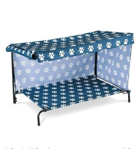 Buy canopy bed dog beds and get the best deals at the lowest prices on ebay! Indoor Outdoor Dog Bed With Canopy Sun Shade 2 Sizes 4 ...