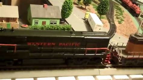 HO TRAINS WESTERN PACIFIC ROTARY SNOWPLOW YouTube