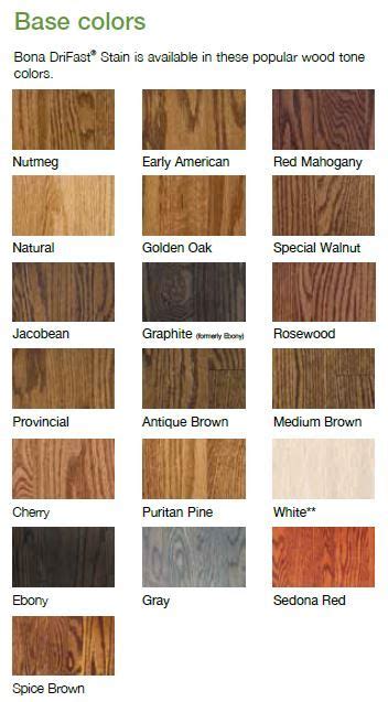 Hardwood Floor Stain Color Chart Clsa Flooring Guide