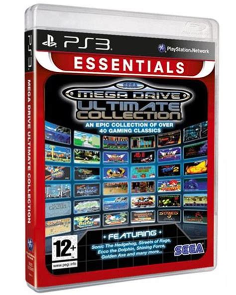 Sega Megadrive Collection Essentials Ps3 Para Los Mejores Videojuegos