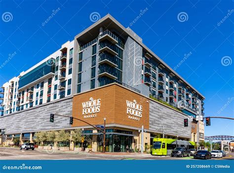 Whole Foods Market Supermarket Store Exterior And Logo In Tempe Az