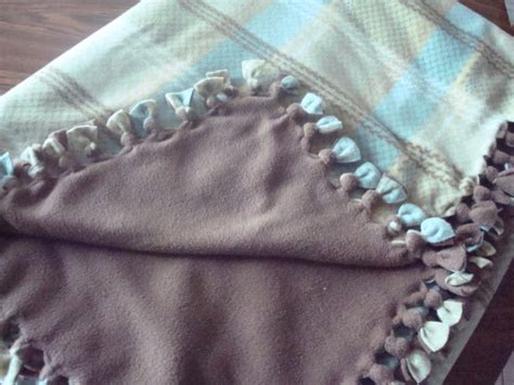 2 coordinating pieces of fleece (baby: Mud Puddles & Daisies: No Sew Fleece Blanket