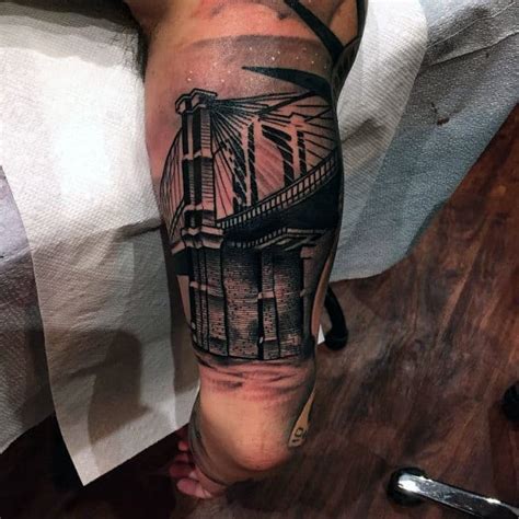Check spelling or type a new query. 60 Brooklyn Bridge Tattoos For Men - New York City Design ...