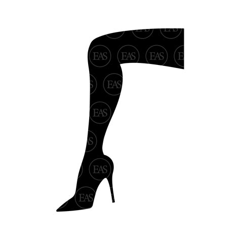 Woman Leg Svg High Heels Svg Stiletto Svg Vector Cut File Etsy Uk