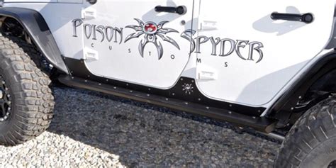 Poison Spyder Brawler Rock Sliders Jeep Wrangler Parts