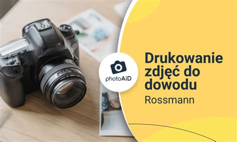 Drukowanie zdjęć do dowodu Rossmann czy to możliwe