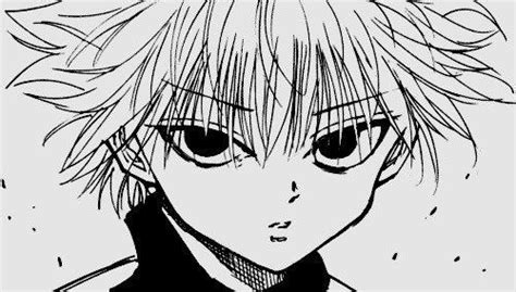 Killua Eyes Manga Panel
