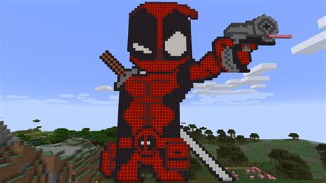 Minecraft Deadpool By Me Inspiration Image By Ushalensmith Who Was