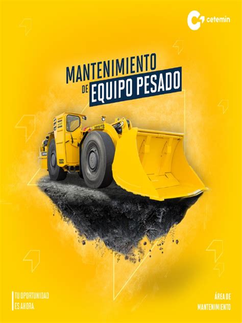 Brochure Mantenimiento De Equipo Pesado Pdf Minería