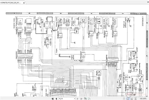 Komatsu ignition switch wiring diagram. KOMATSU PC200,220_PC200,220LC-5 Electrical Circuit Diagram ...