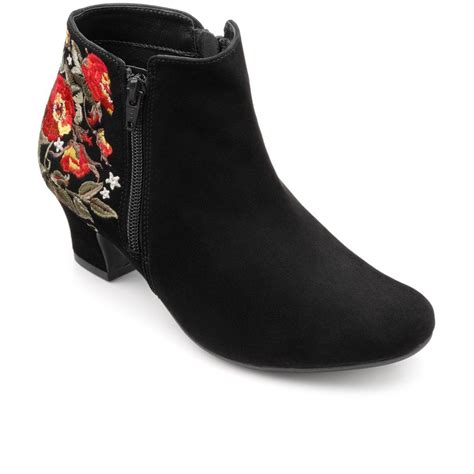 Hotter Delight Womens Wide Fitting Boots Women From Charles Clinkard Uk