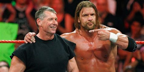 Vince McMahon Triple H S Relationship Told In Photos Through The Years