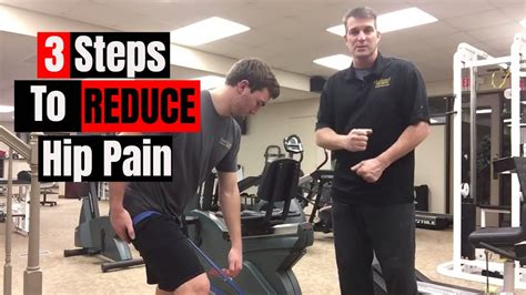 Hip Impingement Exercises Hip Pain Reduced In 3 Steps Youtube