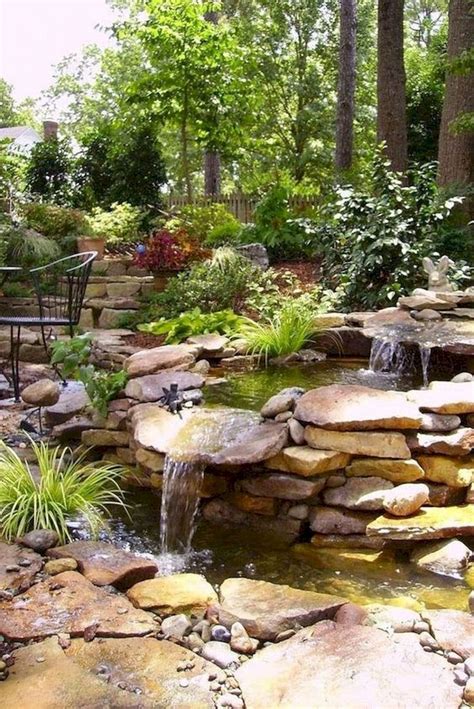 Fantastic Garden Waterfall For Small Garden Ideas Waterfalls