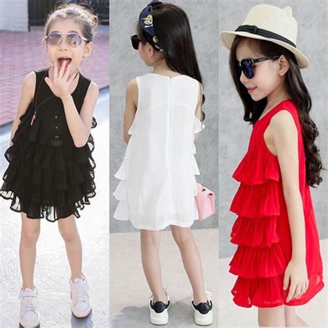 Buy Summer Childrens Clothing Girls Dresses Princess