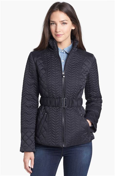 Laundry By Shelli Segal Belted Quilted Jacket Nordstrom