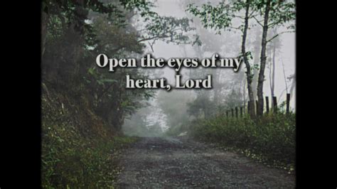Open The Eyes Of My Heart Lord Lyrics Youtube Cloudshareinfo