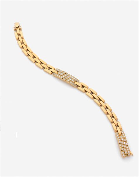 We do all the heavy lifting for you. Sold Price: CARTIER Bracelet "Olympe" en or et diamants A ...