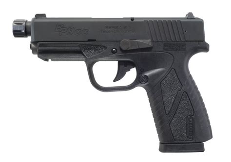 Bersa 9mm Conceal Carry Double Action Black Threaded Barrel 8 Round