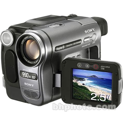 Sony Dcr Trv280 Digital 8 Camcorder Dcrtrv280 Bandh Photo Video
