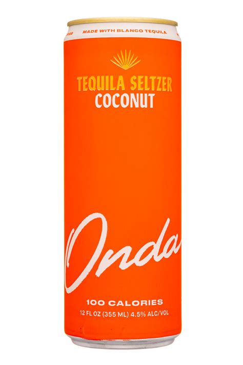 Tequila Seltzer Coconut Onda Spirits Alcohol Database