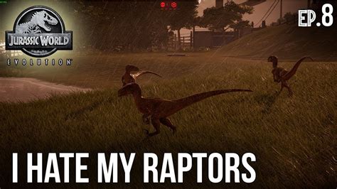 Jurassic World Evolution Raptors Escape 08 Youtube