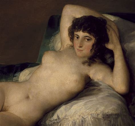 Francisco De Goya La Maja Desnuda And La Maja Vestida 1820 1823