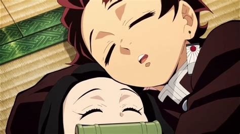 Cute Tanjiro And Nezuko Sleeping Together Demon Slayer Swordsmith