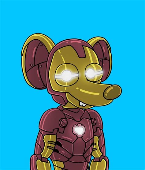 Artstation Iron Man Mouse