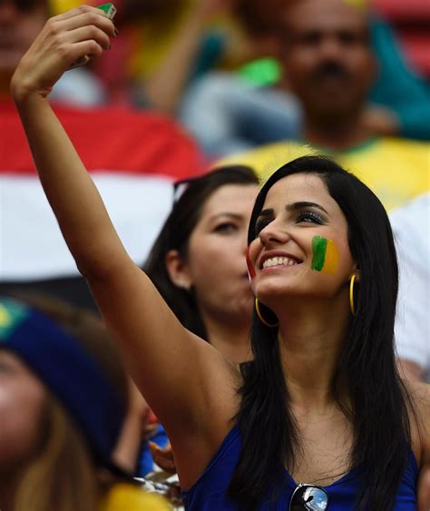 Hottest Fans Of The 2014 World Cup Hot Fan Soccer World Hot