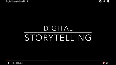 Digital Storytelling Self Reflection Lessons Blendspace
