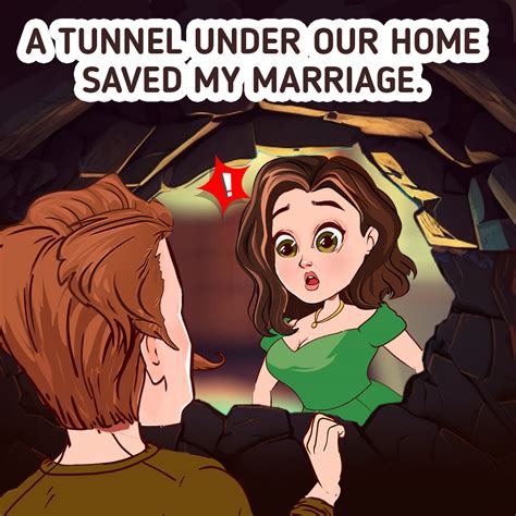 Husband Hid A Bathroom Tunnel From His Wife Tunnel Bathroom House Husband Wife Saw
